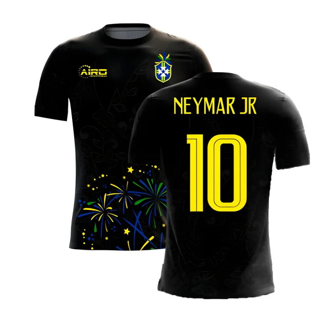 2025-2026 Brazil Third Concept Football Shirt (Neymar Jr 10)-SoccerKits Hub | Buy Soccer Jerseys Online